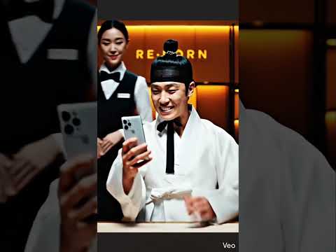 조선시대 선비가 미래 중고폰 매장으로?..