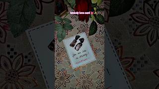 melody love card idea 💕✨ #trending #diy #love #craft #viralvideo #gift #shorts