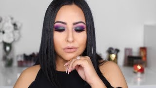Green & Purple Eye Tutorial |MissTiffanyKaee