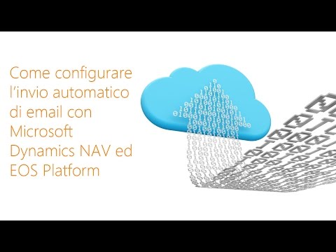 Invio automatico di email con Microsoft Dynamics NAV ed EOS Platform