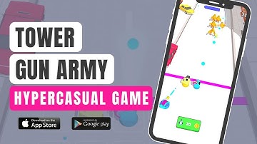 Tower Gun Army 💂🏻‍♀️🔫🎯 Gameplay, Android, iOS, Mobile Games