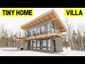 2-Story 800sqft MODERN TINY HOME VILLA w/ Private Beach! (Full Tour)