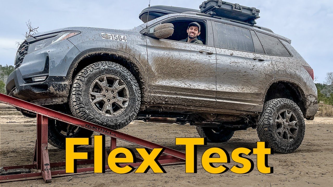 4.5" Lifted Honda Passport Flex Test + Offroad Adventure Who Got Stuck? Overland South 2025