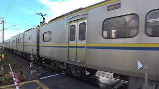 3237次區間車通過斗南鎮部前寮平交道 20200622