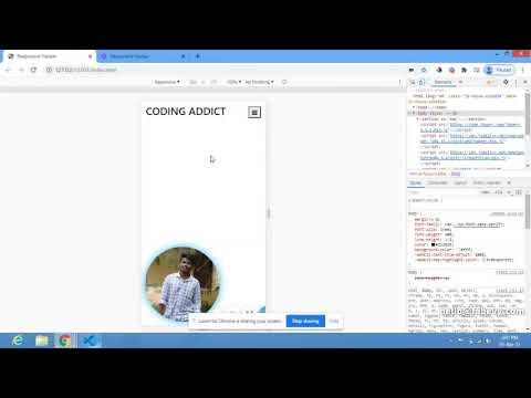 Responsive Navigation Using JavaScript | Harish | Fabevy Technologies