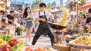 Deep in debt, I opened a fried rice food stall with a divine system! 🍳🔥💥