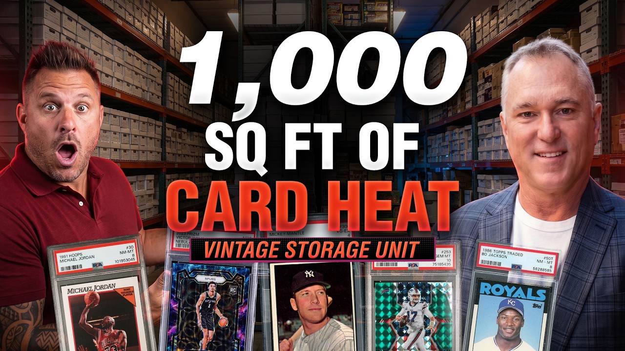 Inside a 1,000 Sq Ft Storage Unit PACKED With Vintage Card Heat