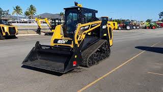 ASV RT120 Posi-track Skid Steer - Walk-around & Start-up!