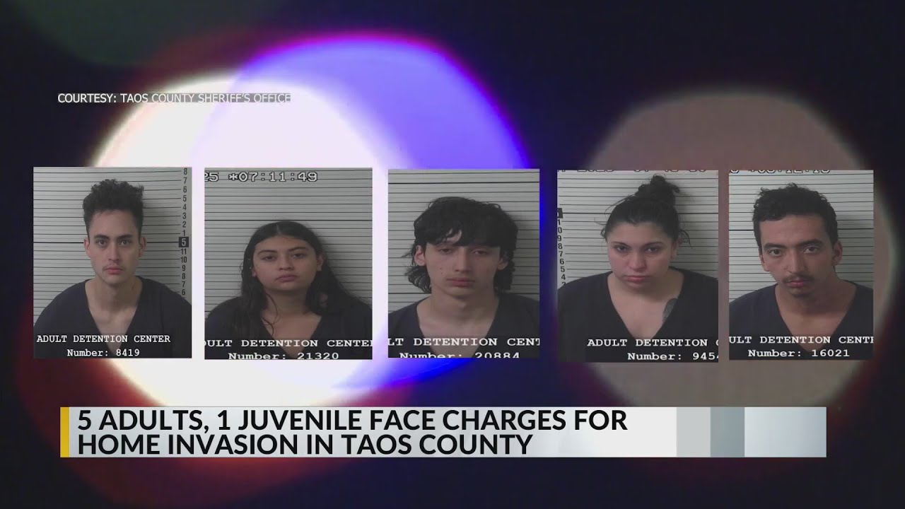 Suspects arrested in connection to Taos County home invasion - YouTube