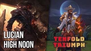 High Noon Lucian Skin | League of Legends | Tenfold Triumph Chromas screenshot 5