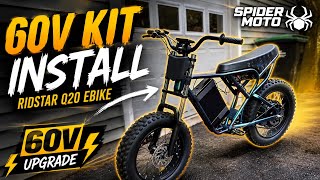 This 60 volt kit COMPLETELY changed my ebike