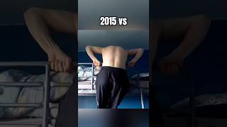 2015 - 2022 Evolution : I Changed The Bar ☠️ #Workout #Calisthenics #Training #Pullup #Amazing #Gym