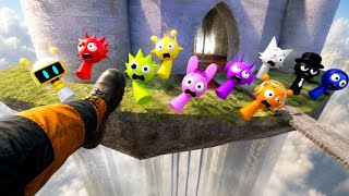 KICKING ALL SPRUNKI LIKE PINKI, JEVIN, RADDY DOWN IN OPPORTUNISTIC IN GARRY’S MOD
