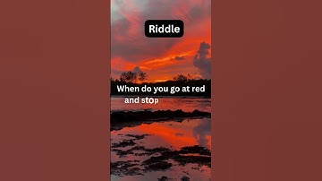 When do you go at red and stop at green #shorts #trending #riddles #ytshorts