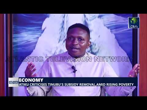 Economy: Atiku criticises Tinubu's subsidy Removal,amid rising poverty
