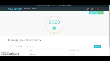 Focus Booster Tutorial