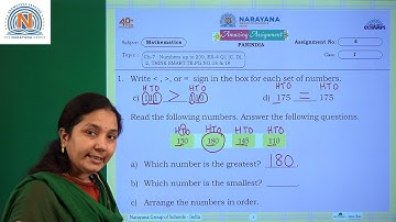 22ND JAN CBSE CLASS I MATHS AMAZING ASSIGNMENT KEY