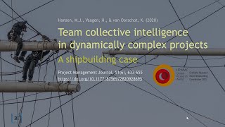 Intelligent teams at work: A longitudinal case study of collective intelligence in a dynamic setting