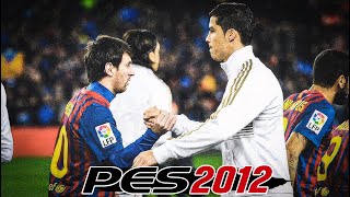 PES 2012 – The Golden El Clásico: Real Madrid vs Barcelona Nostalgia Match!