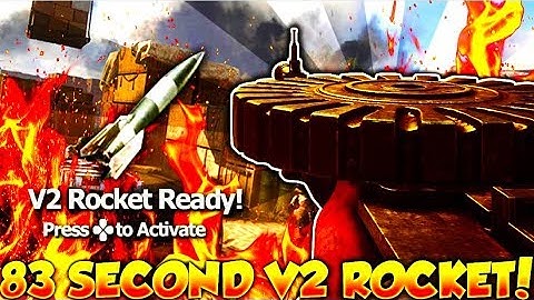 I GOT an 83 SECOND V2 ROCKET!! (Spawntrapping on Shipment)