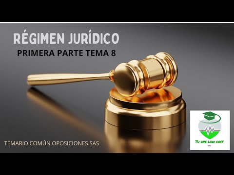 REJIMEN JURIDICO TEMARIO