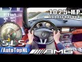 1025HP MERCEDES SLS AMG 6.2 V8 Elmerhaus SUPERCHARGED 318km/h AUTOBAHN POV by AutoTopNL