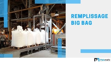 Remplissage big bag - FlowMatic® 04 - Conditionnement automatique | Palamatic Process