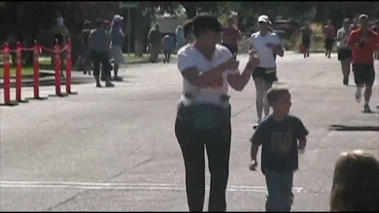 Teri at Top of Utah Marathon