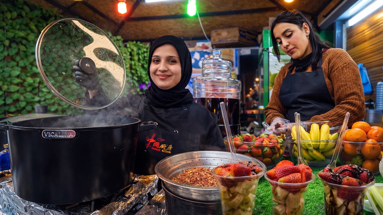 Ramadan Before Iftar in KURDISTAN! Street Food Festival Madness
