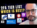 2FA Tier List! Which 2FA App is the Best?