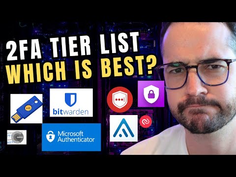 2FA Tier List Which 2FA App is the Best