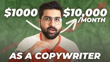 6 Strategies To Go From $1k to $10k/mo As A Copywriter (#2 might seem weird)