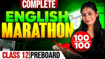 Class 12th English Pre-board Complete Maha Marathon | Complete Syllabus in 1 class 🔥| Class 12 2025