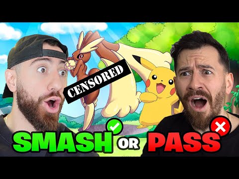 Team ALBOE Pokemon SMASH OR PASS!!