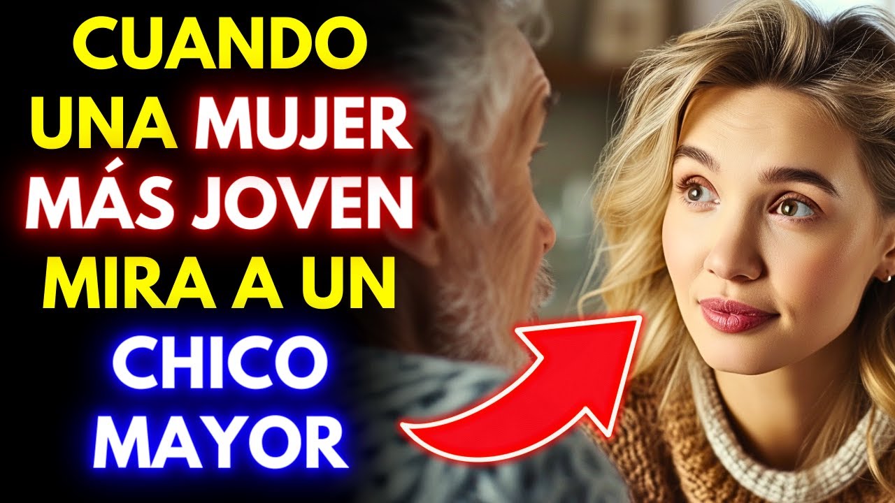 6 señales sutiles de que una mujer más joven te está mirando