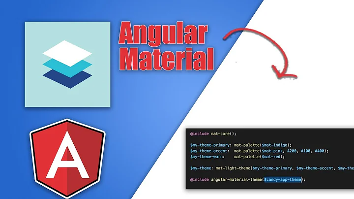 Angular Material Custom Theme Tutorial