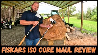 Fiskars Iso Core Maul Review!