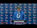Daniel Jones Media Availability : Texans at home