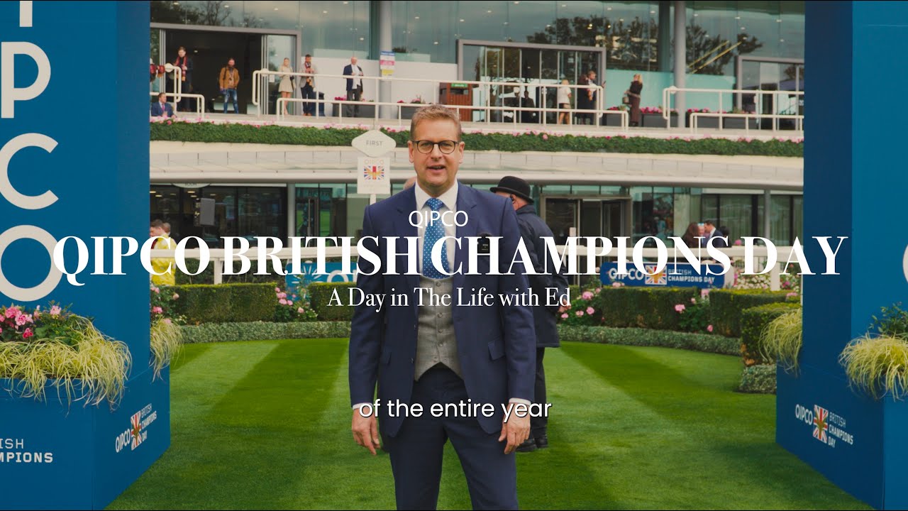 Ed Chamberlin day in the life: Qipco British Champions Day