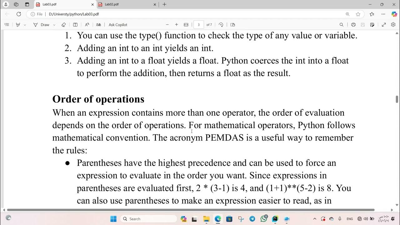 Python Lab 3 - YouTube