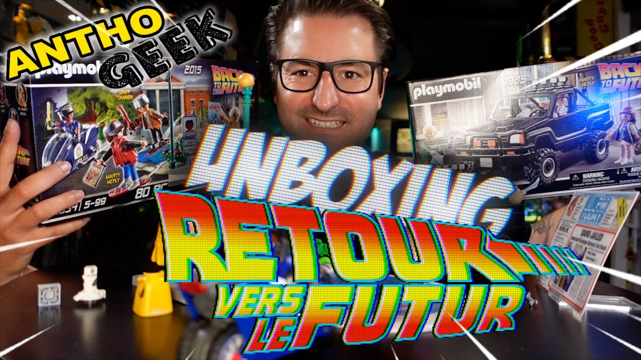 Delorean playmobil UNBOXING playmobil retour vers le futur 