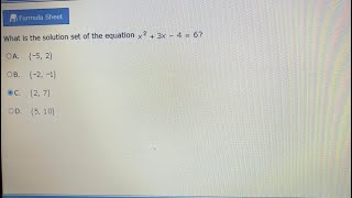 Question 29 GED Maths Practice Test Question