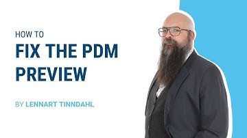 SOLIDWORKS TUTORIAL: How to fix the missing preview in PDM