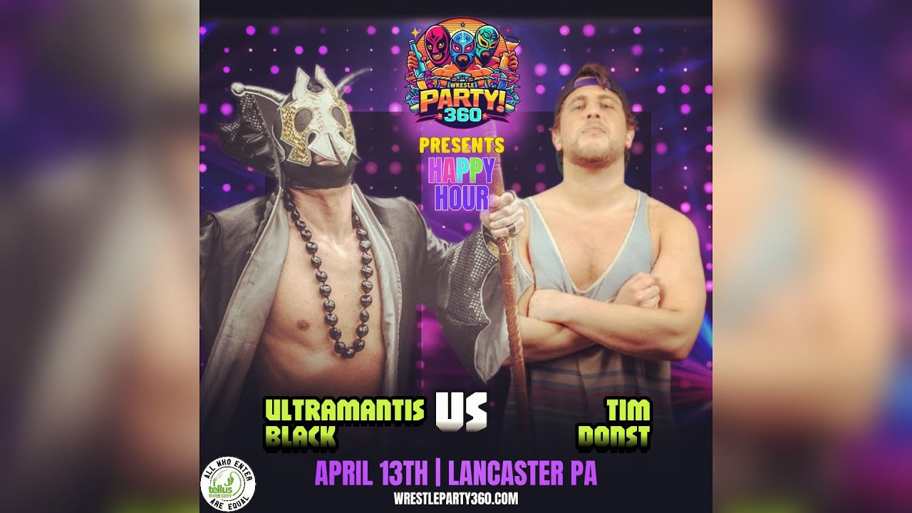 [FULL SHOW] WrestleParty!360 Presents 'Happy Hour' 