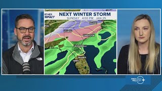 Winter storm sweeping across Southeastern US expected to affect travel: What to know