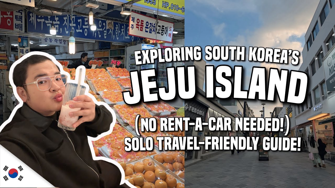 EXPLORING JEJU ISLAND: NO RENT-A-CAR NEEDED! SOLO TRAVEL-FRIENDLY GUIDE! 🇰🇷 | Ivan de Guzman