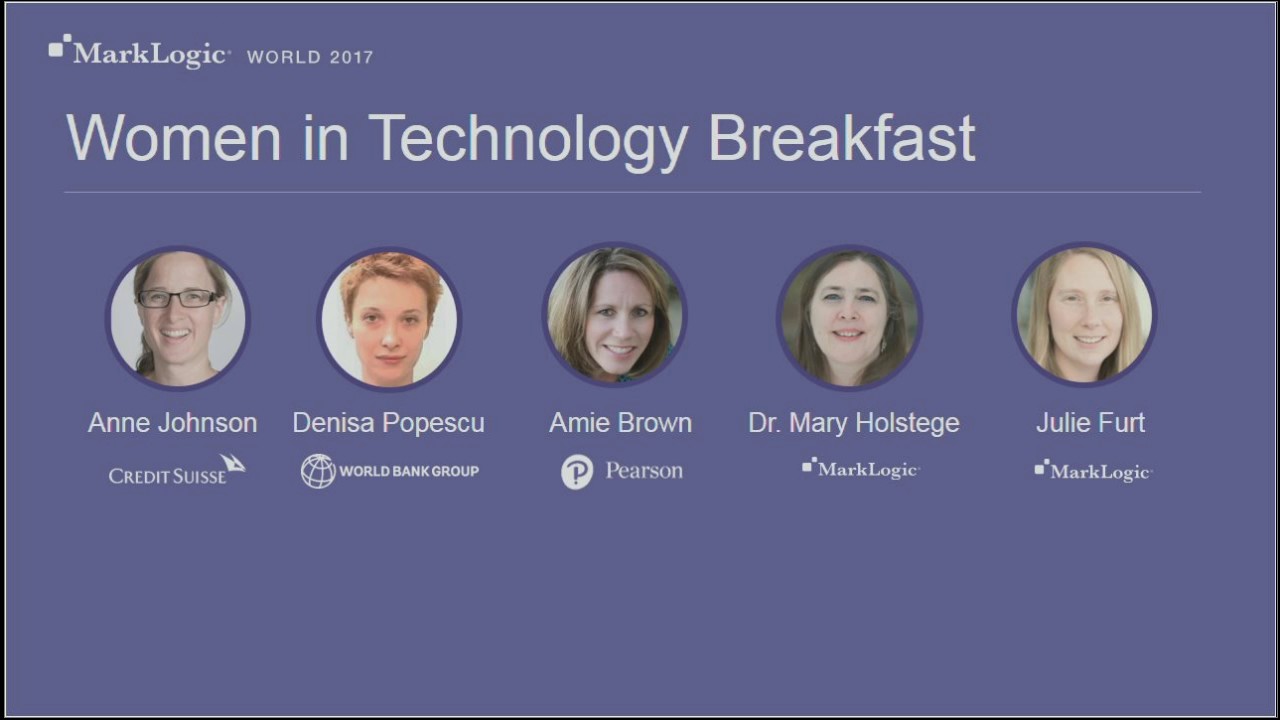 Women in Technology Panel - YouTube