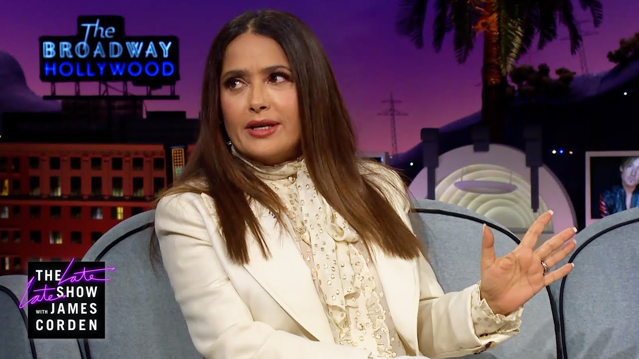 Salma Hayek’s Had an Unfortunate First Mud Bath Experience