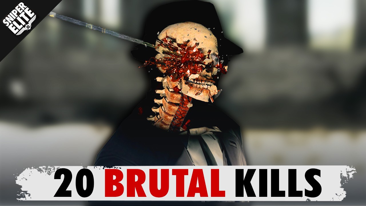 20 BRUTAL Kills in Sniper Elite You Won’t Believe Happened...