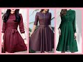 most out class and trendy Solid color skater dresses styles and ideas for girls